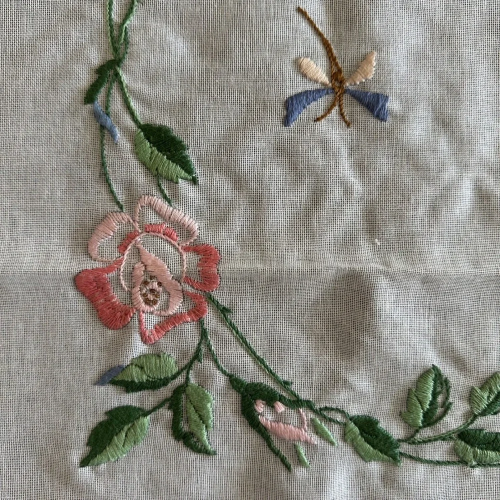 Vintage white square